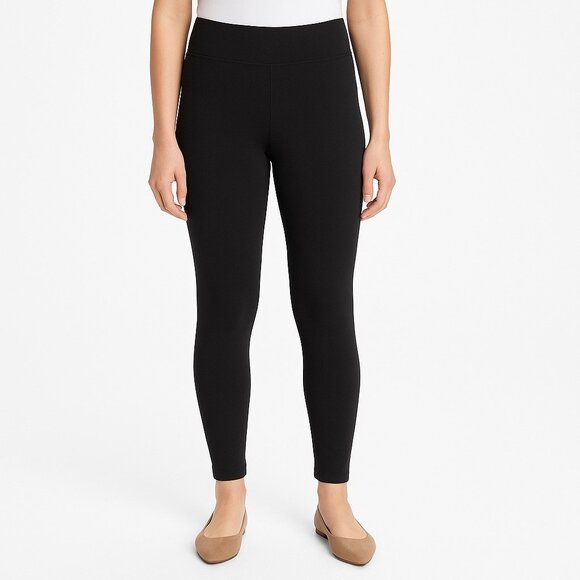 Women's Black Leggings Size M New - Picture 1 of 3